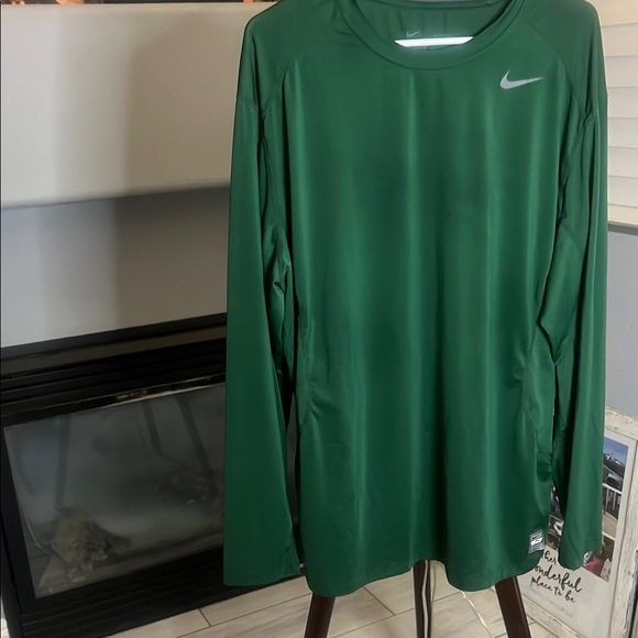 Nike Forest Green Long Dri Fit - Picture 1 of 5